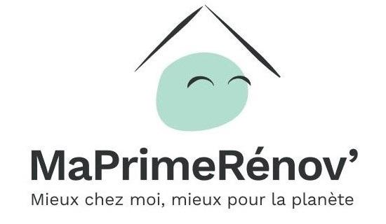 Pictogramme Ma Prime Rénov aides à la rénovation énergetique